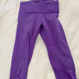 Elisabetta ROGIANI 3/4 Scrunch Side Leggings